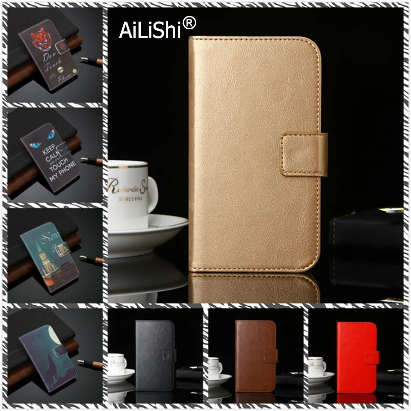 

AiLiShi Leather Case For Hisense F10 F26 U971 C1 F20 U989 Pro PU Flip Cover Skin Protective Wallet With Card Slots Hisense Case