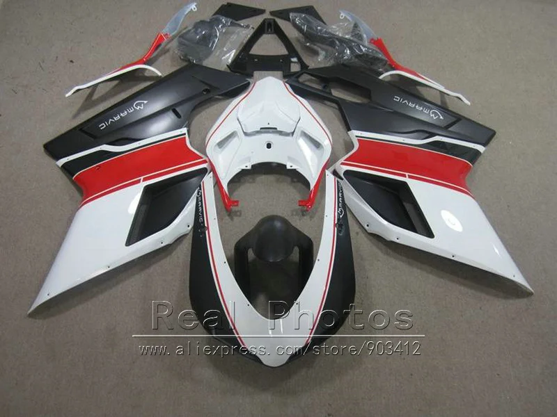 

Бесплатная 7 подарки Обтекатели для поездок на мотоцикле Ducati 848 1098 1198 07 08 09 10 11 чернобелый обтекатель комплект 848 1198 2007 2008 2009 2010 2011 AS28