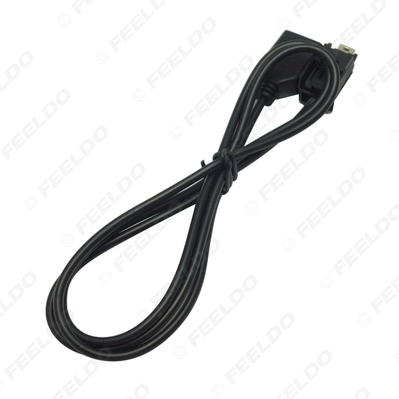LEEWA 20 шт. автомобильный аудио радио USB в мини порт переключатель кабель адаптер