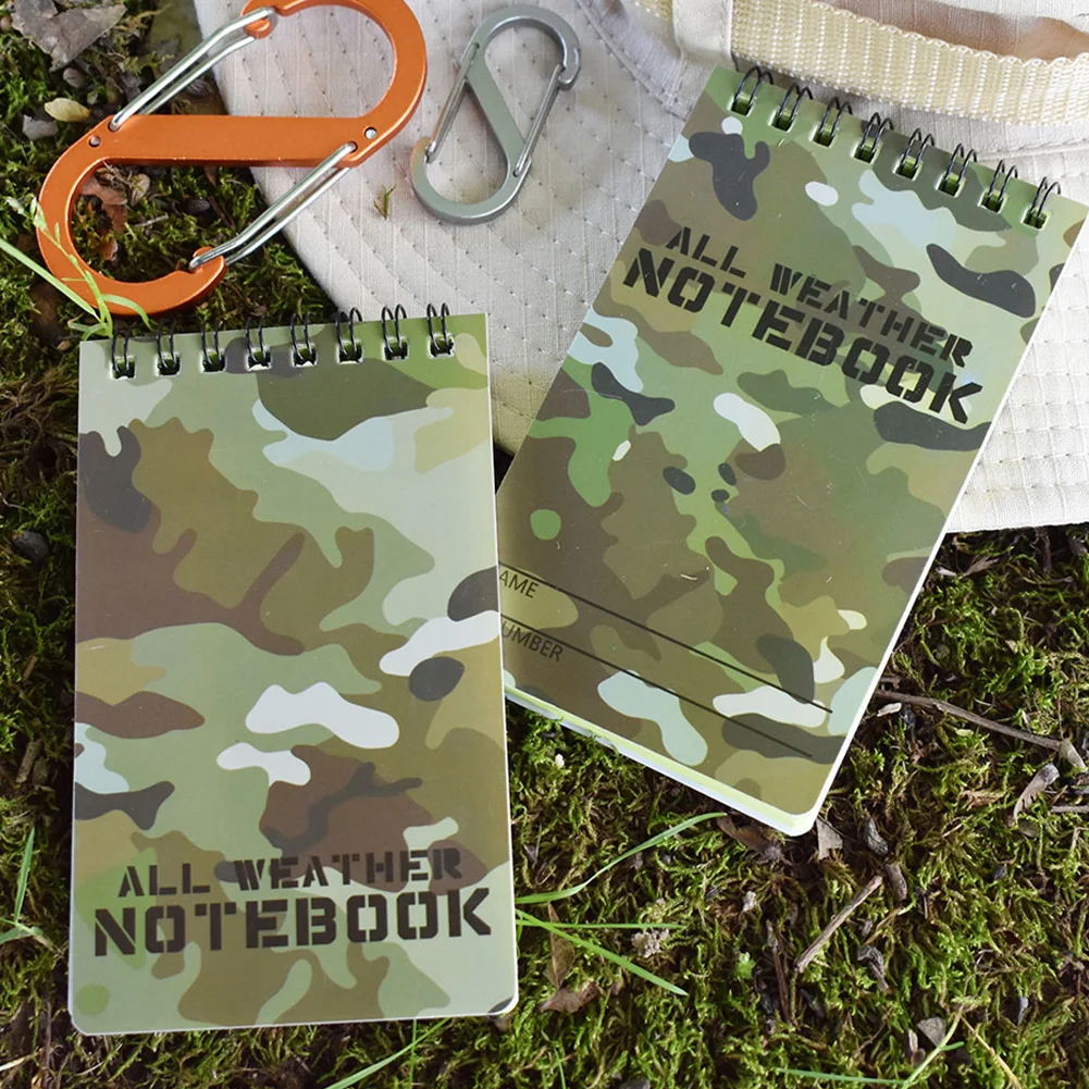 Tactical Note Book All-Weather All Weather Notebook Waterproof Writing Paper in Rain | Канцтовары для офиса и дома