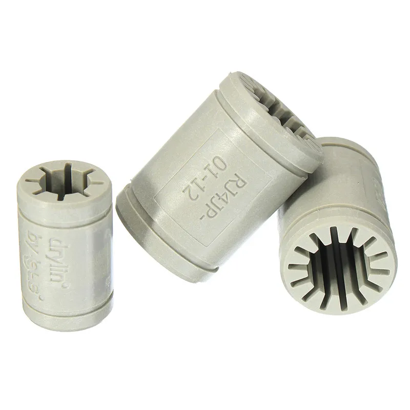 

Brand New 1pc LM8UU/ LM10UU/ LM12UU Solid Polymer Linear Bearing For CNC Tool Durable