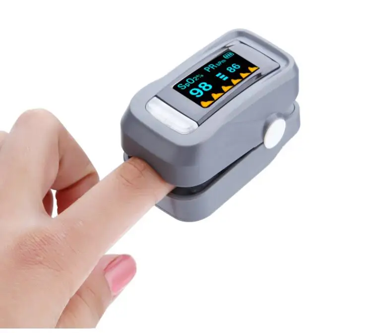 free shippingNail finger pulse oximeter oxygen saturation monitor health care heart rate meter home |