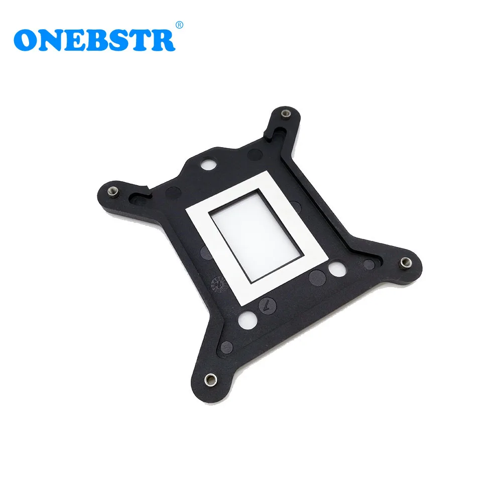 

50Pcs/lot LGA 115X CPU Cooler Bracket Plastic Backplate 1156 1151 CPU Heatsink Cooling Radiators Backplane 75x75mm Free Shipping