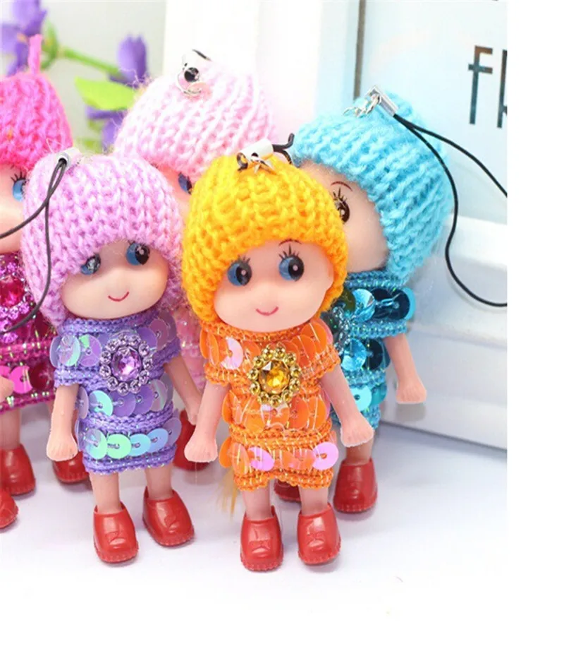 1 шт. мини кукла дзунг лучшая игрушка подарок для девочки спутанная брелок ключей