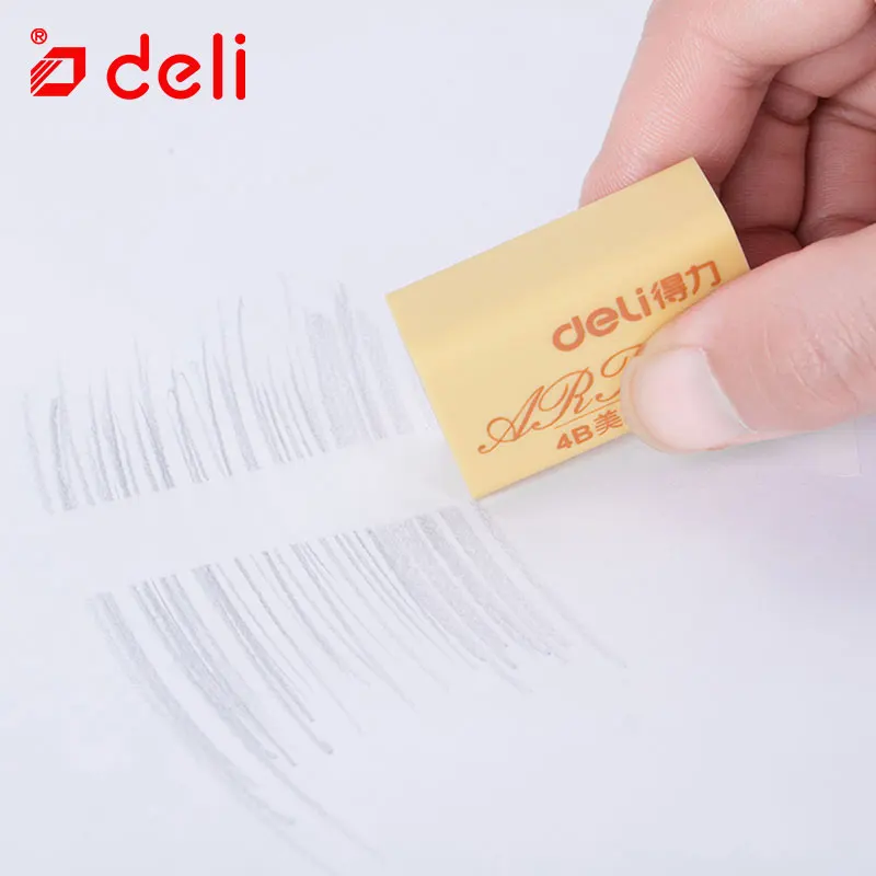 Deli 2 шт. 4B ластик мягкий эскиз для рисования учеников школы канцелярские