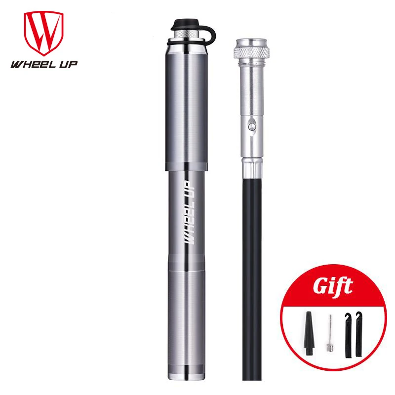 Колесный мини насос для велосипеда Портативный MTB велосипедный высокого
