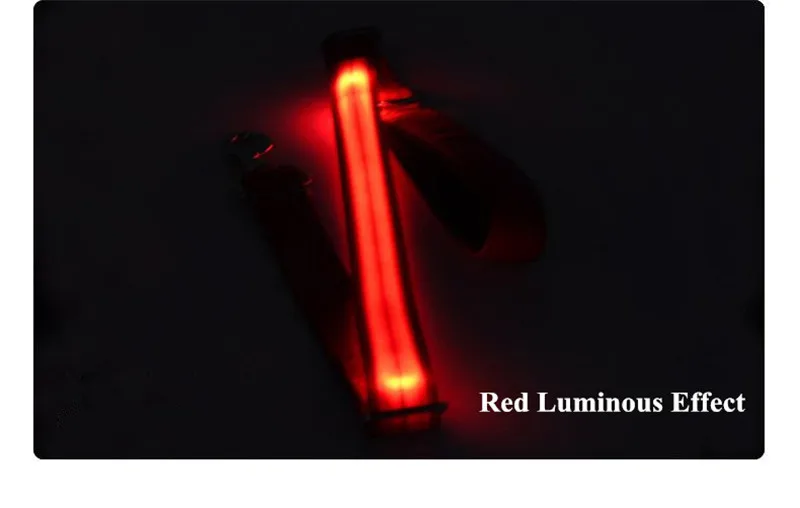 

B46 reflective pet leashes nylon LED Light dog leashes dog traction rope for medium large dogs USB Rechargebale