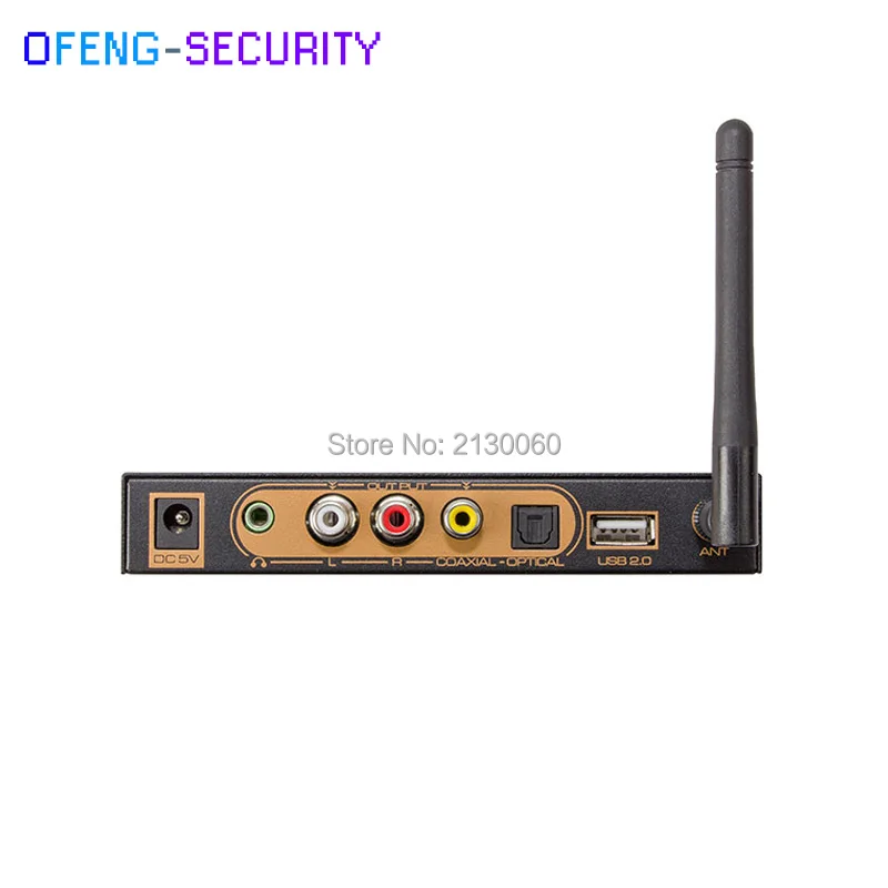 Wireless WiFi Audio Receiver with Deocder 2.4-2.4835GHz Frequency | Безопасность и защита