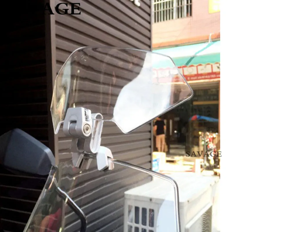 

Universal Airflow Adjustable Windshield Variable Windscreen Wind Deflector For Honda Yamaha Suzuki Kawasaki BMW Ducati KTM