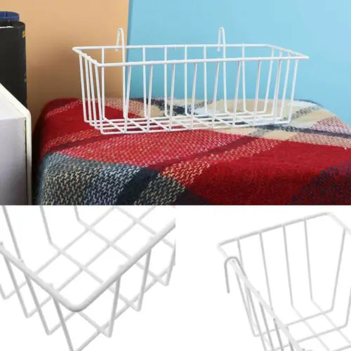 Железная настенная подвесная корзина для хранения Кухня поставки перфорация