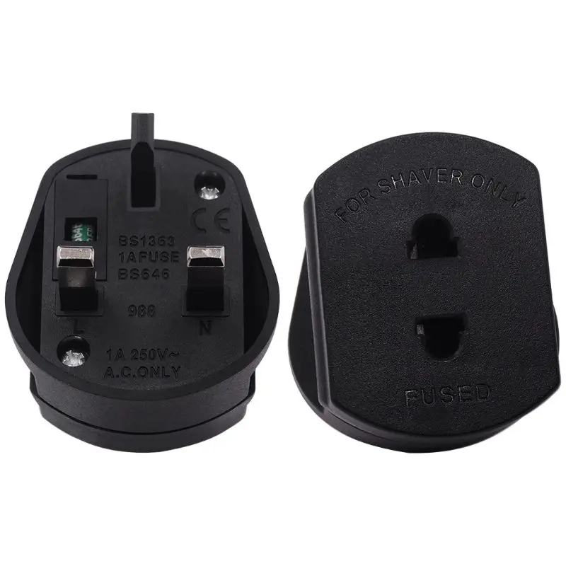 Адаптер питания OOTDTY розетка для розетки конвертер из Великобритании в ЕС и США