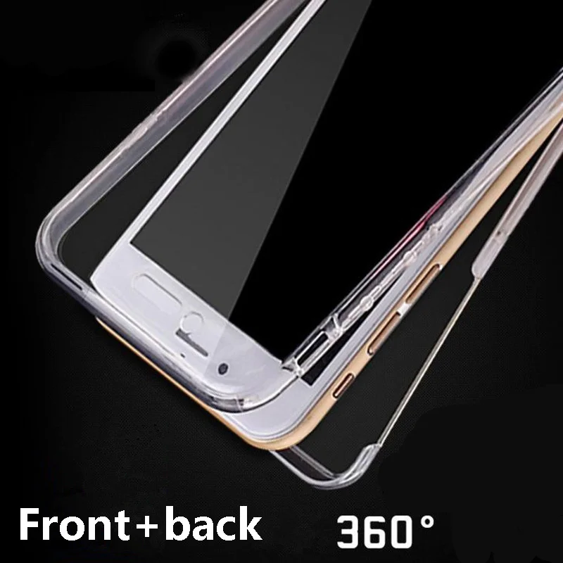 NFH Модный мягкий ТПУ 360 чехол для Apple 4 4S iPhone 5S SE 6 6S 7 Plus тонкий бампер 8 Plus силиконовый чехол для iPhone X