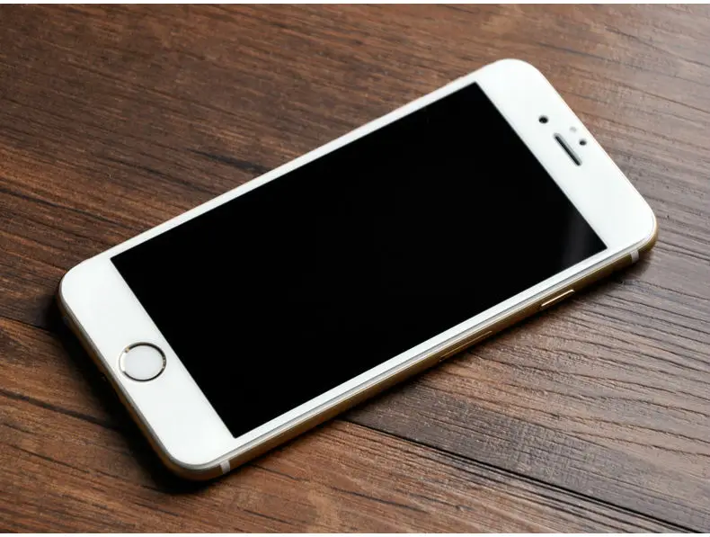 9H 2.5D полное покрытие закаленное стекло для iPhone 5 6 s Взрывозащищенная защитная пленка для iPhone 7 Plus твердость
