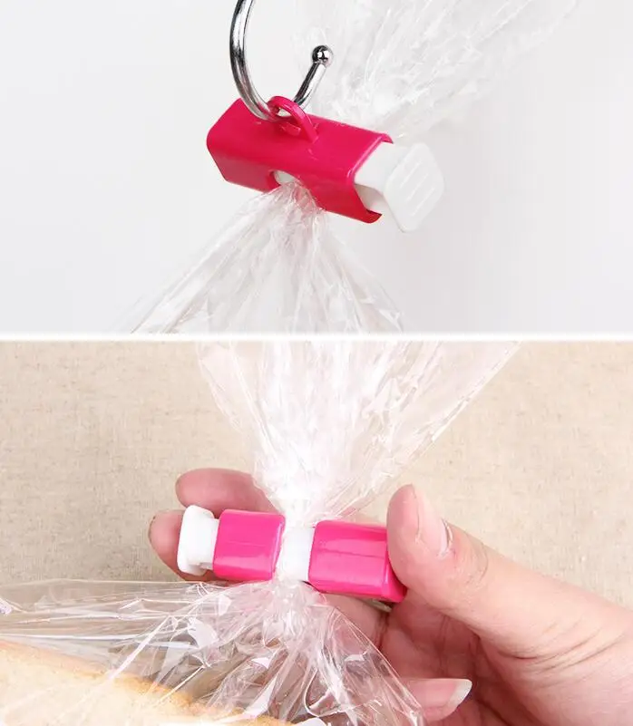 Портативный Зажим для еды бытовой уплотнительный мешок зажимы хлеба закусок