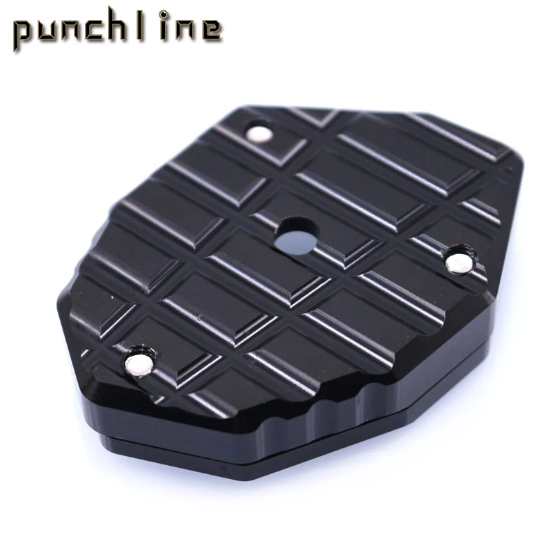 Stand extension enlarger pad Fit For KAWASAKI NINJA 1000 650R Versys-X 250 300 2017-2020 kickstand sidestand | Автомобили и