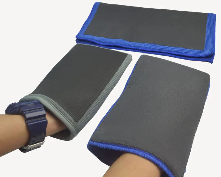 3 шт./лот новая технология Глиняное полотенце глиняная митенка блок голубая глина