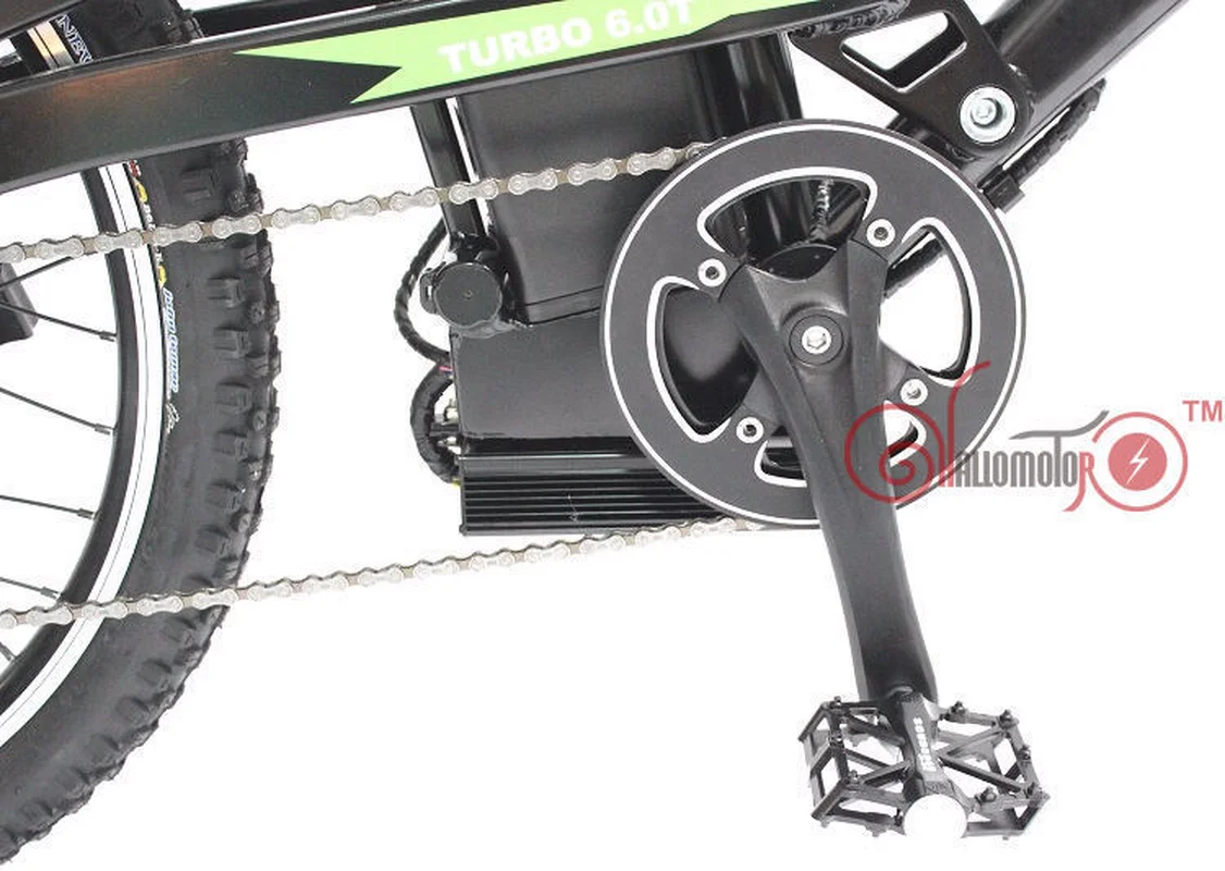 Risunmotor Black 48V 1500W Mustang Mountain Ebike+48V18Ah Li-ion Battery Ebike | Спорт и развлечения