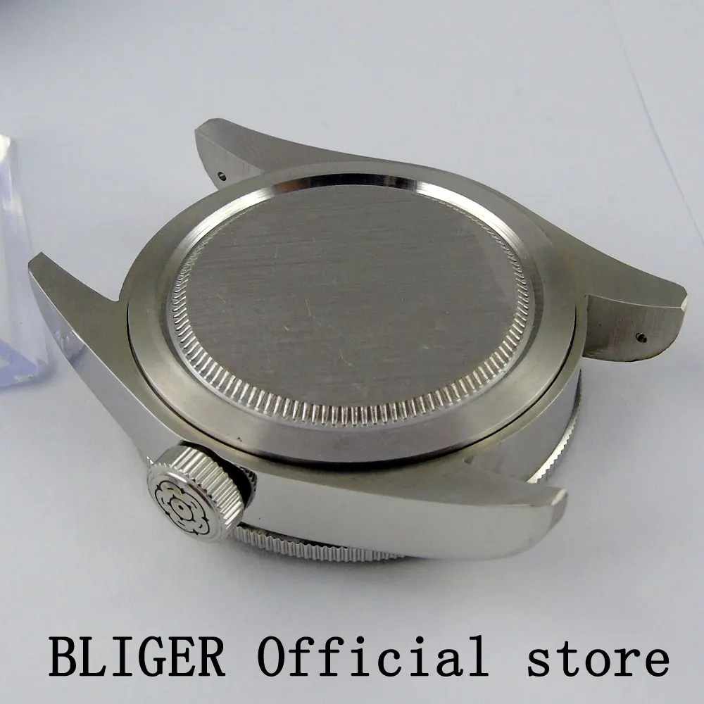 Сапфировое стекло 41 мм Bliger корпус из нержавеющей стали смотреть fit ETA 2824 2836