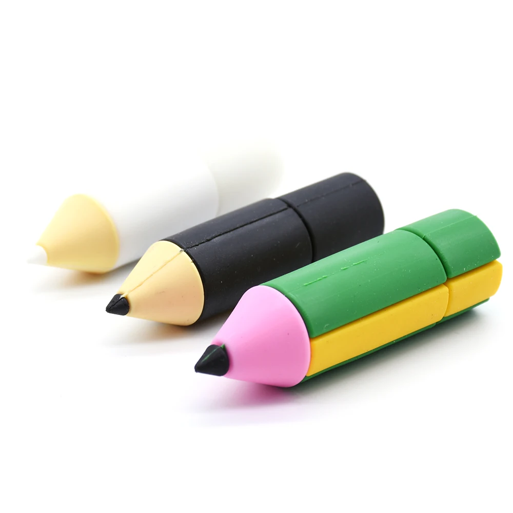 Милый мультфильм usb flash drive черный pendrive 2.0 4 ГБ 8 16 32 64 ручка memory stick pen U | Компьютеры и