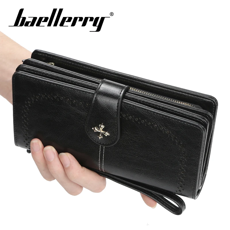 Baellery 5 цветов женский кошелек на молнии Модный Сумочка многофункциональный