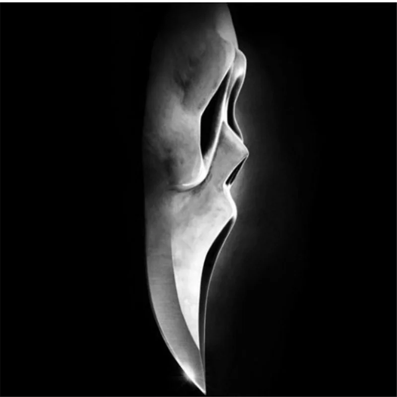 Вечерние Маски крик белая маска для призраков ужас Хэллоуин костюм GhostfaceCosplay аксессуар