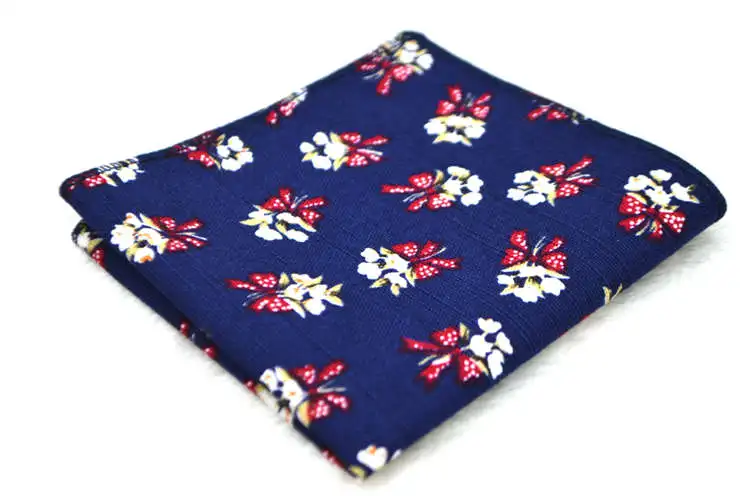 Цветочные Платки Винтажные льняные носовые платки с рисунком пейсли мужские