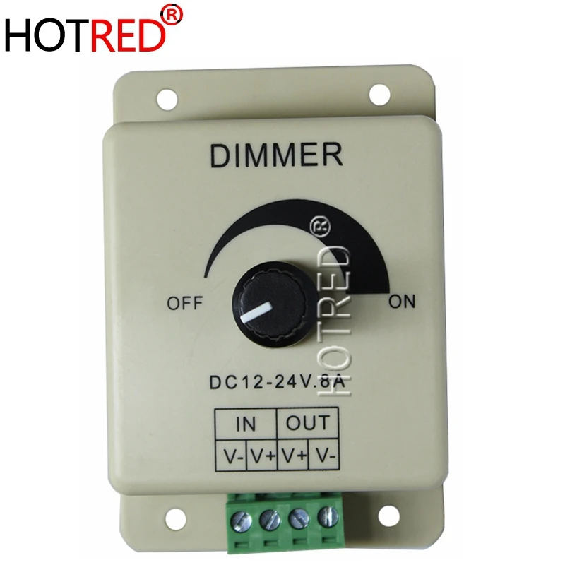 Горячая распродажа! Светодиодный светильник с ИК датчиком 12 В 8 А 96 Вт|control switch