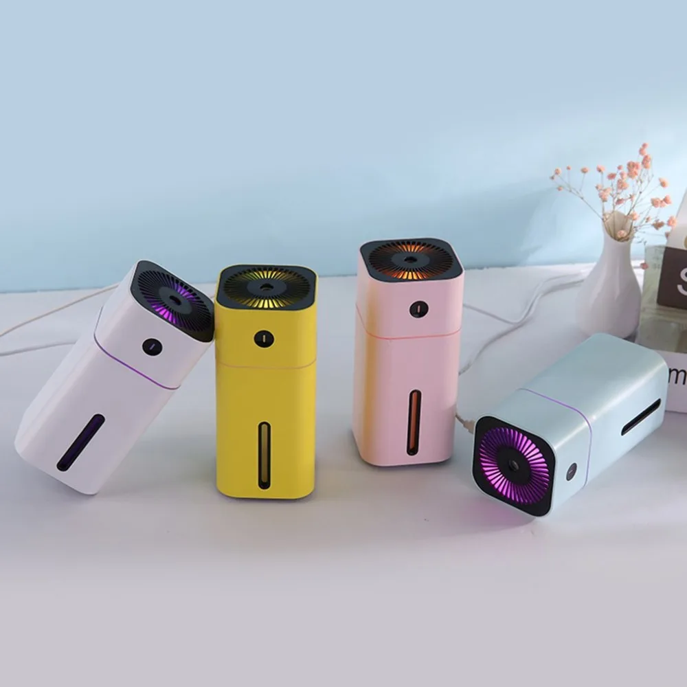 USB увлажнитель воздуха диффузор эфирного масла с красочным светодиодным светом