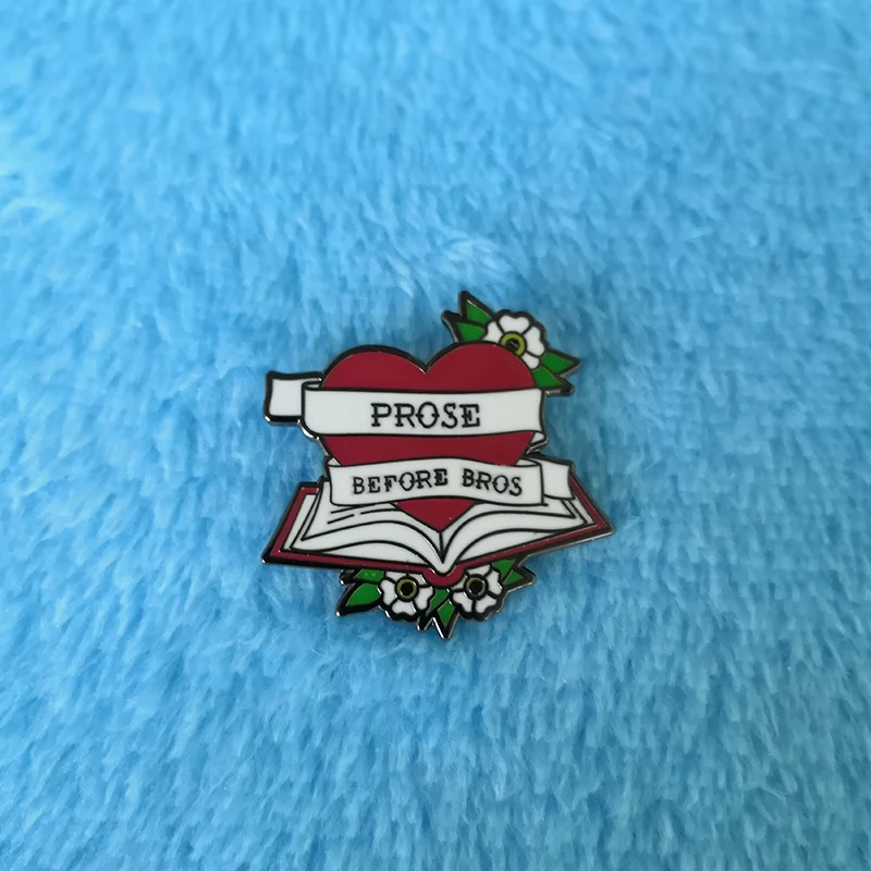 Book Lover Women Enamel Pin | Дом и сад
