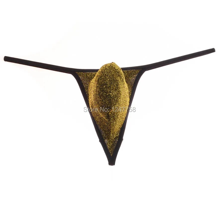 Men Mini Bikini T-back Micro G-string Thongs Bulge Pouch Gays Underwear |