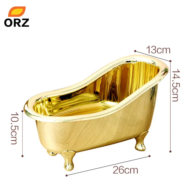 Коробка для хранения ванной Золотое и Серебряное мыло коробка ювелирных изделий