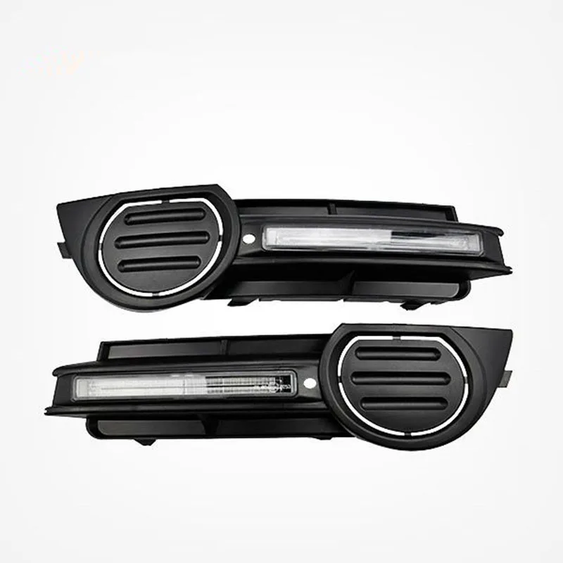 2x White Error Free LED DRL Daytime Running Lights Headlight Head Lamp 12V For Audi 2003-2008 A3 8P Car Accessories Assembly | Автомобили