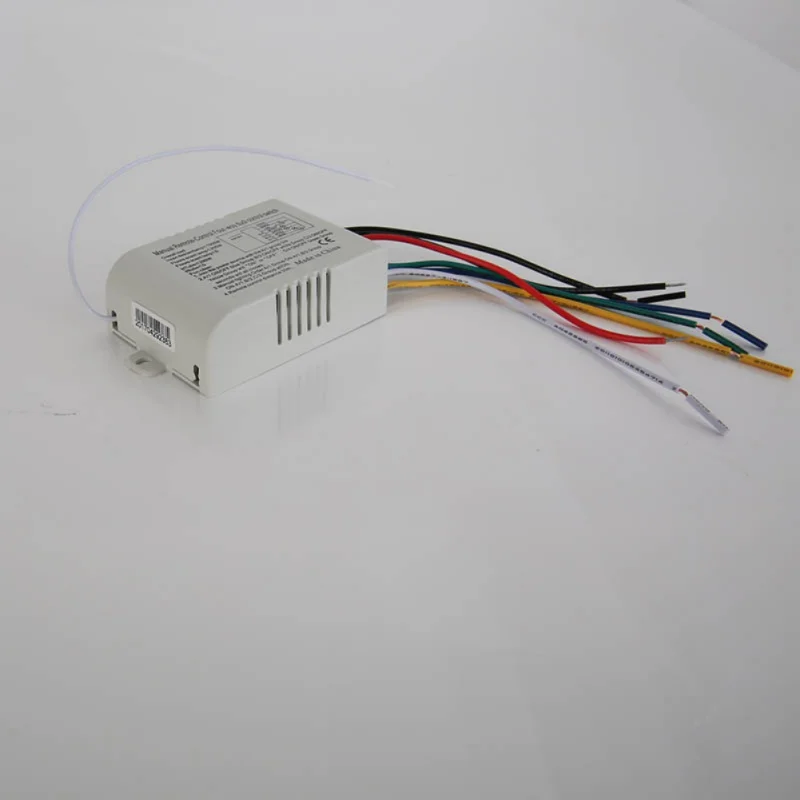 220V 4 канала Беспроводной светильник дистанционного Управление Беспроводной переключатель приемник передатчик для лампа/светильник ВКЛ/ВЫКЛ