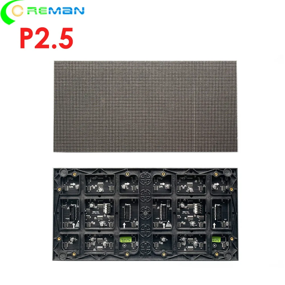Светодиодный модуль p2.5 для помещений 320 мм x 160 128x64 пикселей HD led экран 160x320