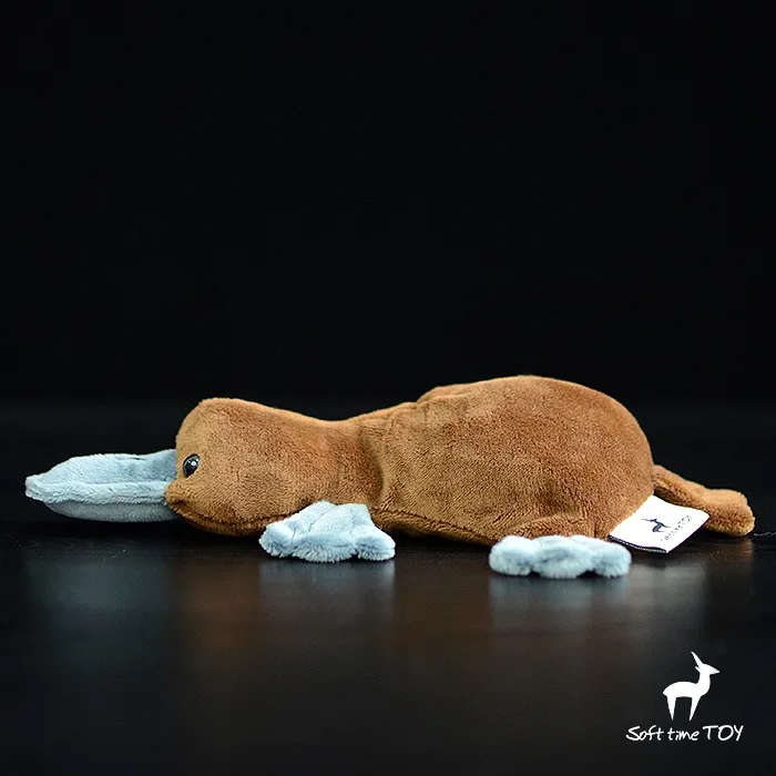 Моделирование duckmole Утконос коричневая плюшевая игрушка чучело животного куклы