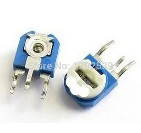 500 шт./лот RM063 10K Ohm 103 Регулируемый вертикальный резистор Trimpot|resistor 10k|resistor lotresistor