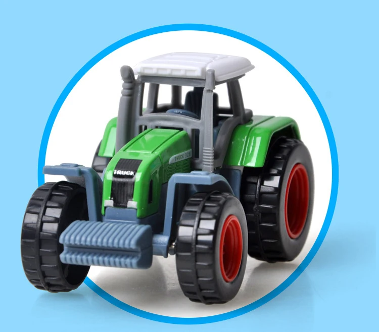 1: 72 пластик ABS фермерская модель автомобиля игрушка Зерноуборочные машины сельскохозяйственный трактор зернопогрузчик образовательная модель автомобиля игрушки для детей