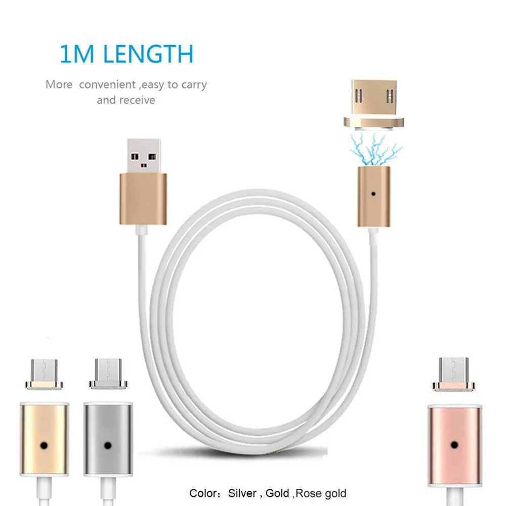 2 4 A Micro usb зарядный кабель Магнитный адаптер зарядное устройство для samsung Android LG