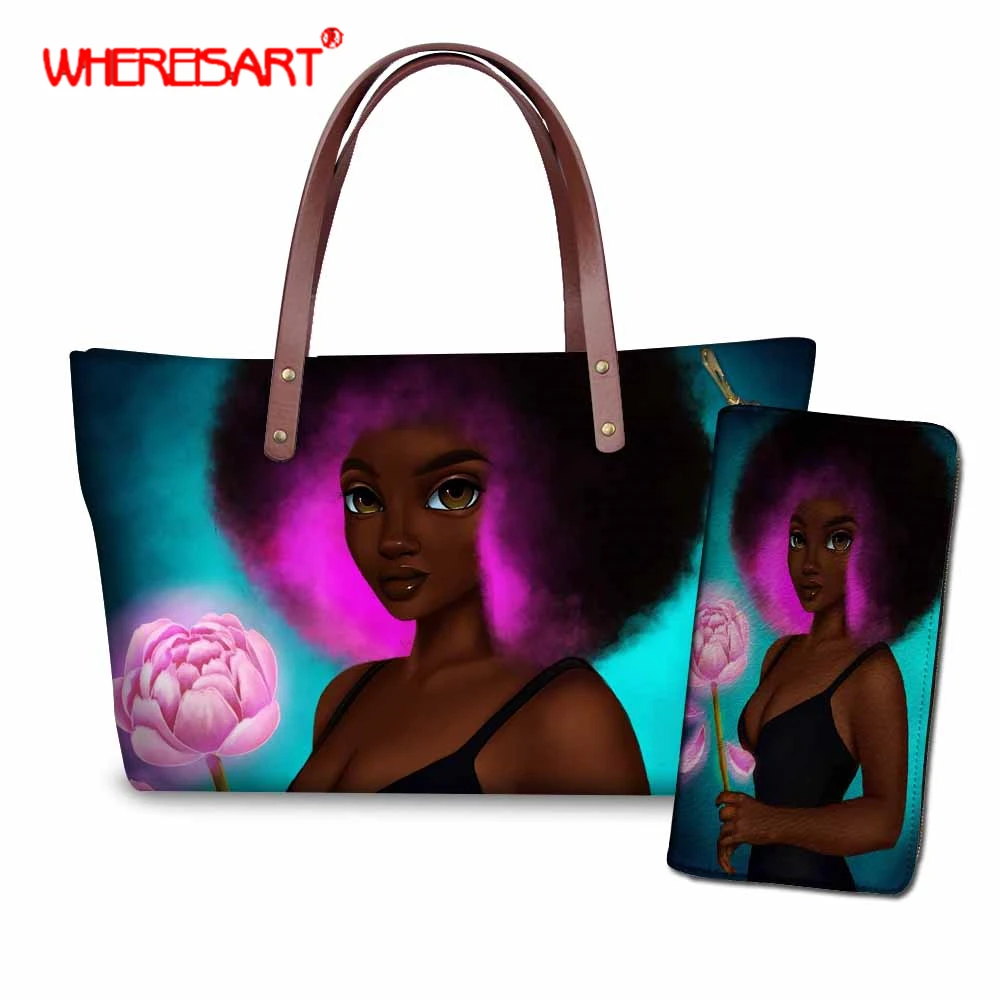 WHEREISART африканская сумка женская 2019 винтажная через плечо для женщин с верхней