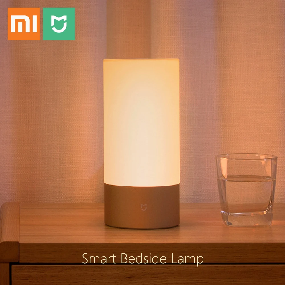 Оригинальная прикроватная лампа Xiaomi Mijia умный ночной Светильник OSRAM светодиодный