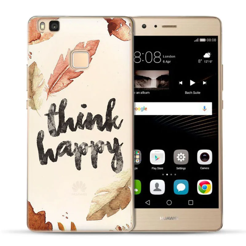 MLCRIYG мягкий чехол для телефона Huawei P9 Lite/P8 Lite/P10 Lite красочный из ТПУ с рисунком