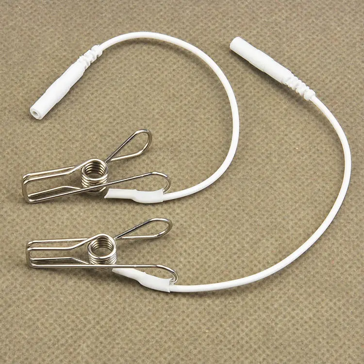 Мощные стальные электро зажимы зажим для сосков клитора электрошокирующее