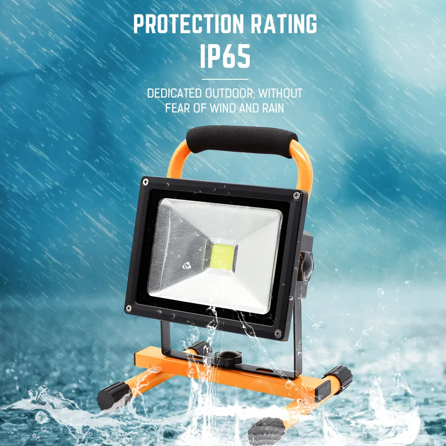 20 Вт портативные прожекторы светодио дный Светодиодная лампа