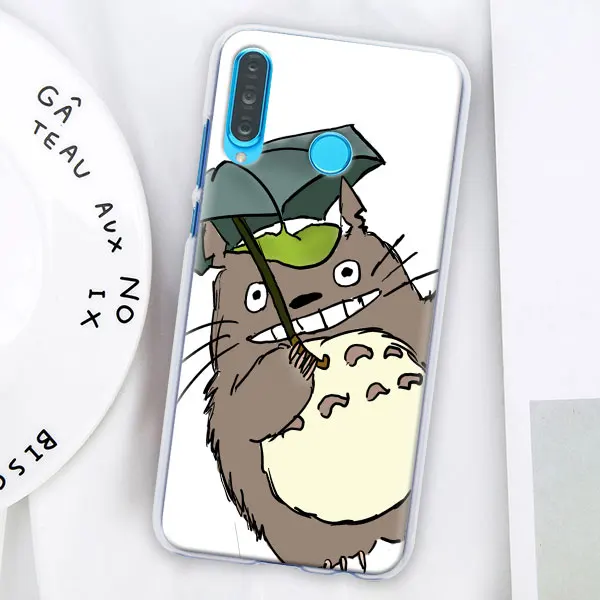 014 Тоторо Унесенные призраками Ghibli Miyazaki чехол для телефона coque для huawei P30 Pro P10 P20 P30 Lite P8 P9 Lite P Smart Plus чехол - Цвет: 014
