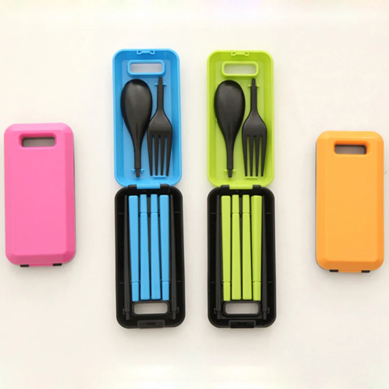 3 шт./компл. столовые приборы вилка Кемпинг Пикник набор экологически чистые