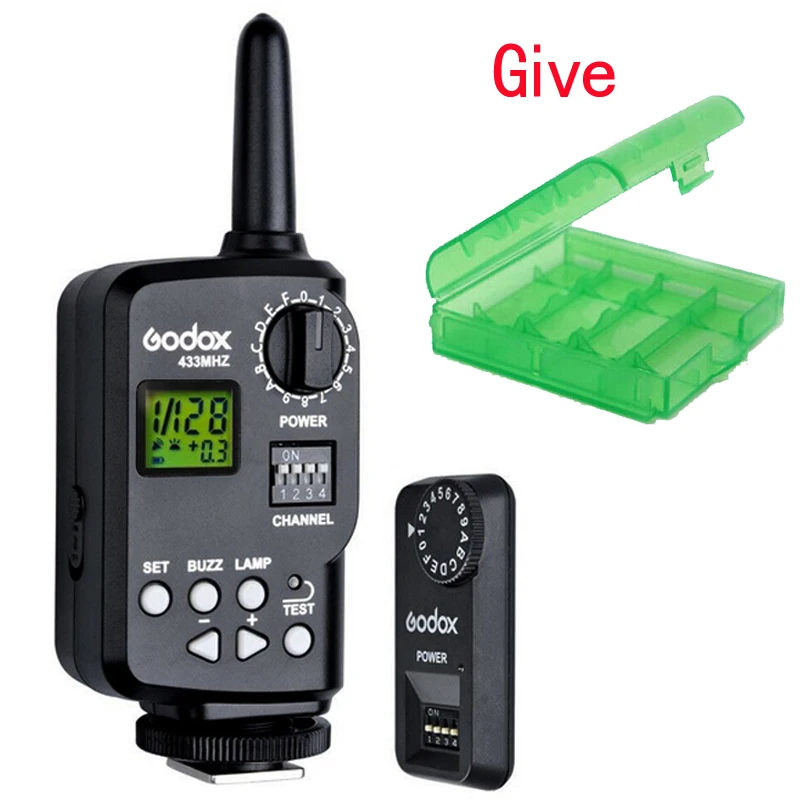 Беспроводной контроллер мощности Godox FT-16 дистанционный триггер вспышки для Witstro