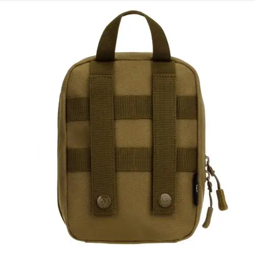 Мужская нейлоновая поясная сумка Military Men для путешествий с системой Молле и аксессуарами для тактической первой помощи на бедре с камуфляжным узором Fanny Emergency Medical Bag.