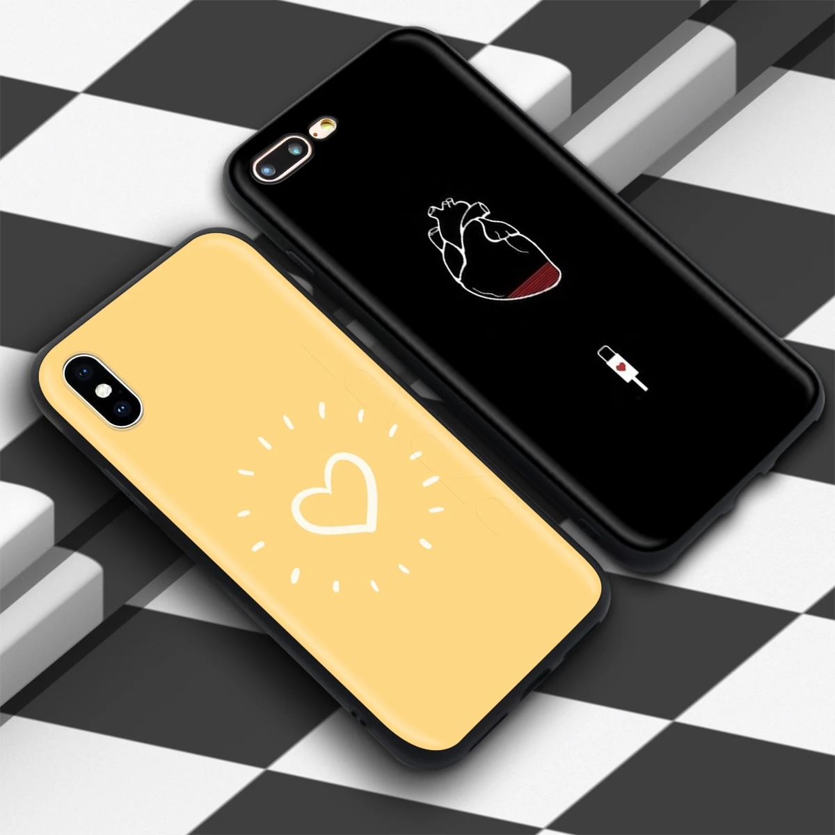 Lavaza Kpop Сердце Любовь палец чехол для iPhone 12 mini 11 Pro XS Max XR X 8 7 6 6S Plus 5 5s se | Мобильные