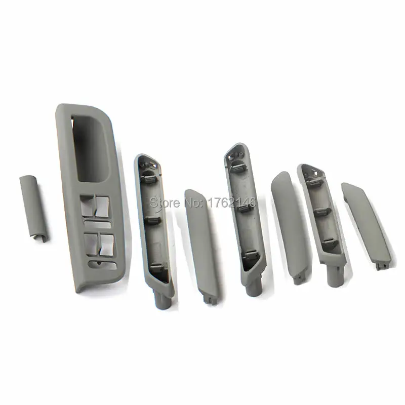 Серая дверная ручка для захвата и панель выключателя ободок с отделочной крышкой