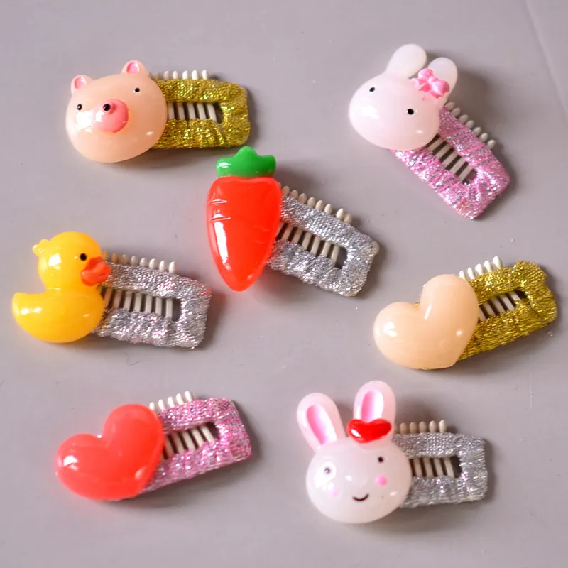 

New Dog Cat Pet Hair Clips Dog Cartoon Hairpins pet BB safe clip Dog Cat Grooming Accessories Pet Products 50pcs